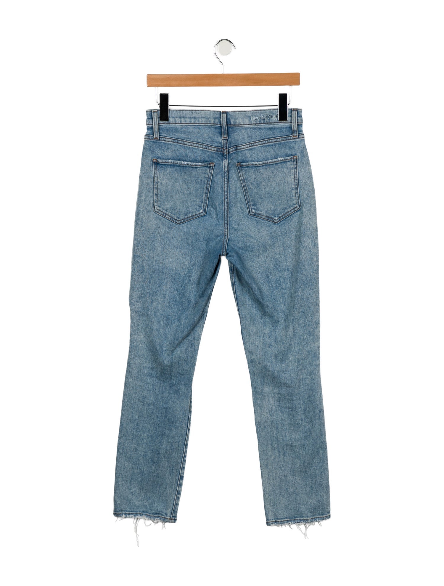 Favorite Daughter High-Rise Straight Leg Jeans