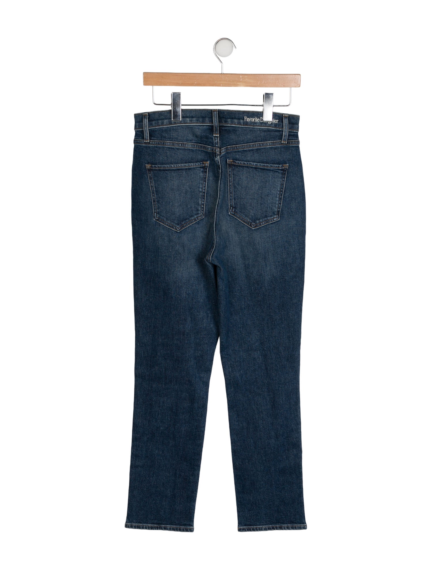 Favorite Daughter High-Rise Straight Leg Jeans
