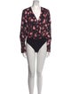Favorite Daughter Floral Print V-Neck Bodysuit