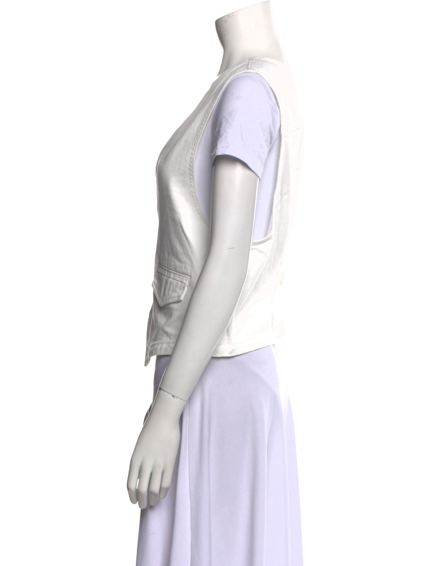 Favorite Daughter V-Neck Short Sleeve Crop Top