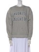 Favorite Daughter Graphic Print Crew Neck Sweatshirt
