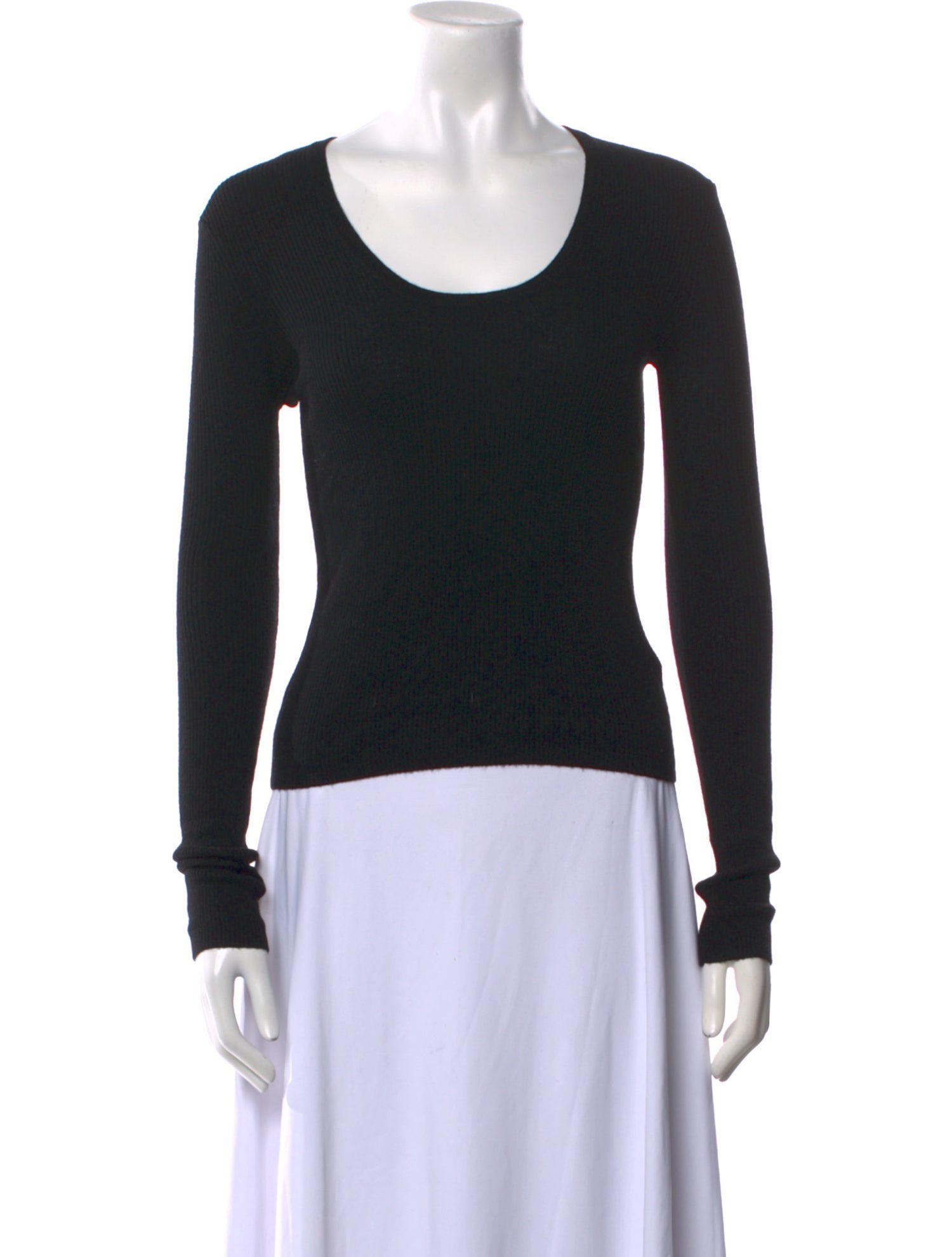 Favorite Daughter Merino Wool Scoop Neck Sweater