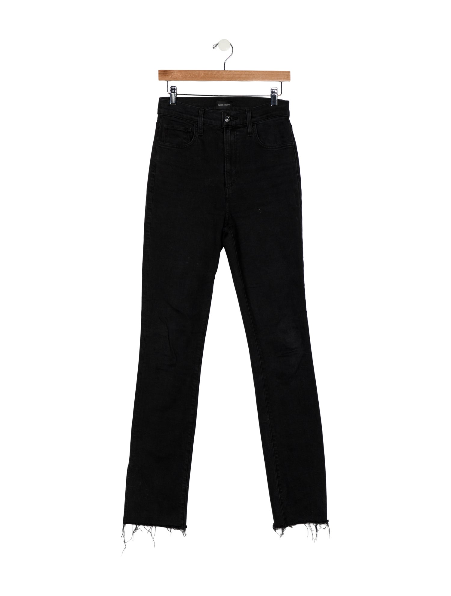 Favorite Daughter High-Rise Straight Leg Jeans