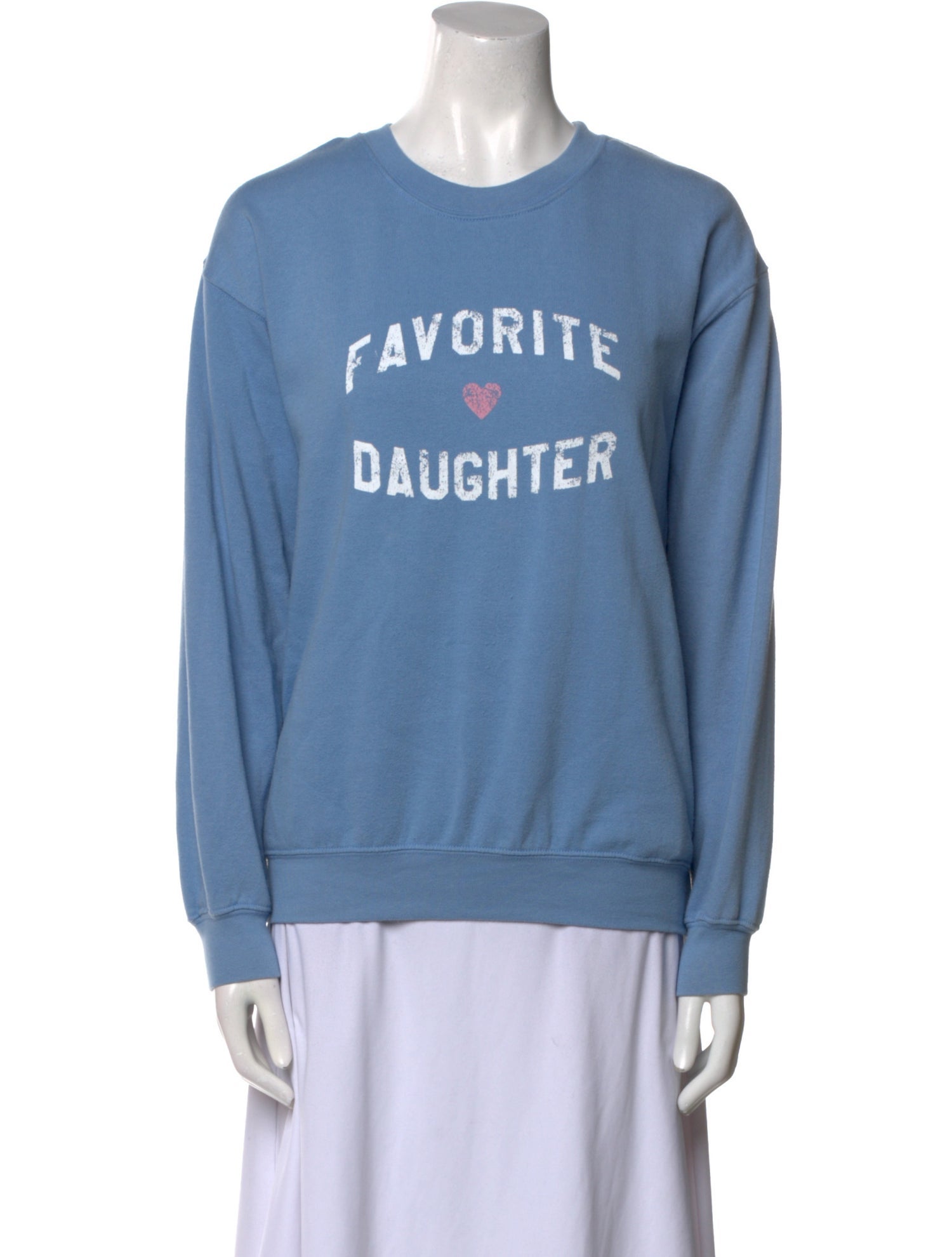 Favorite Daughter Graphic Print Crew Neck Sweatshirt