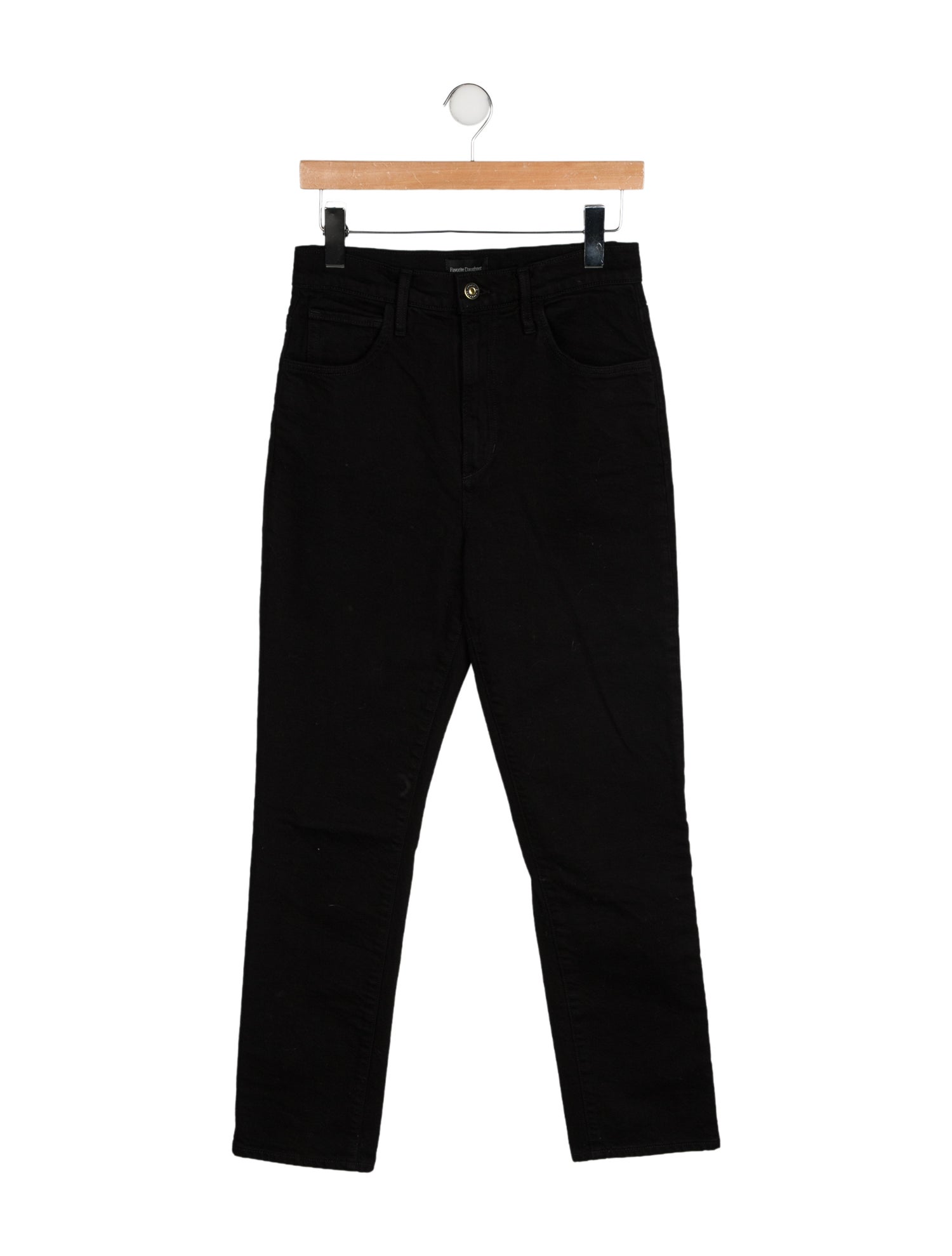 Favorite Daughter High-Rise Straight Leg Jeans
