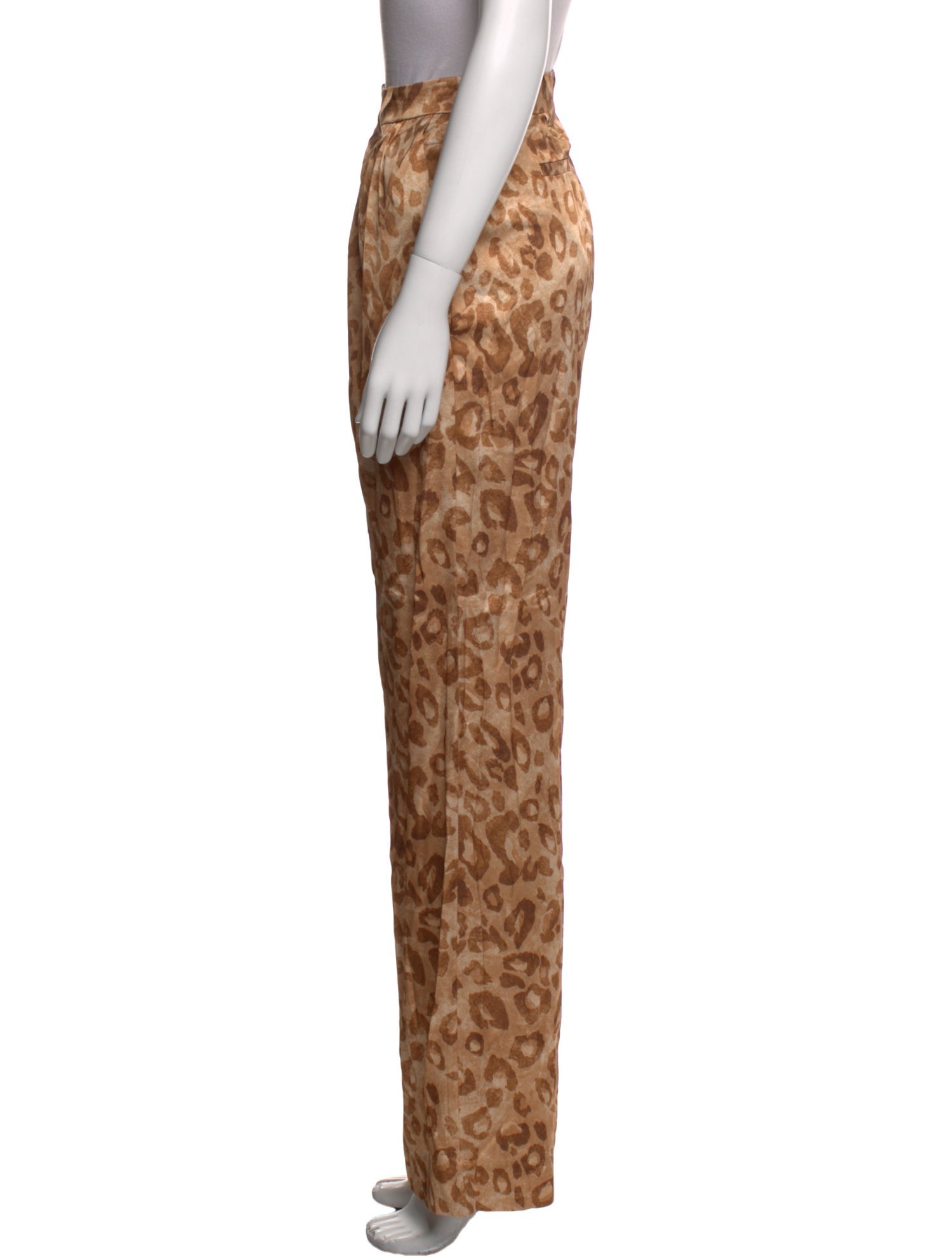 Favorite Daughter Animal Print Wide Leg Pants w/ Tags