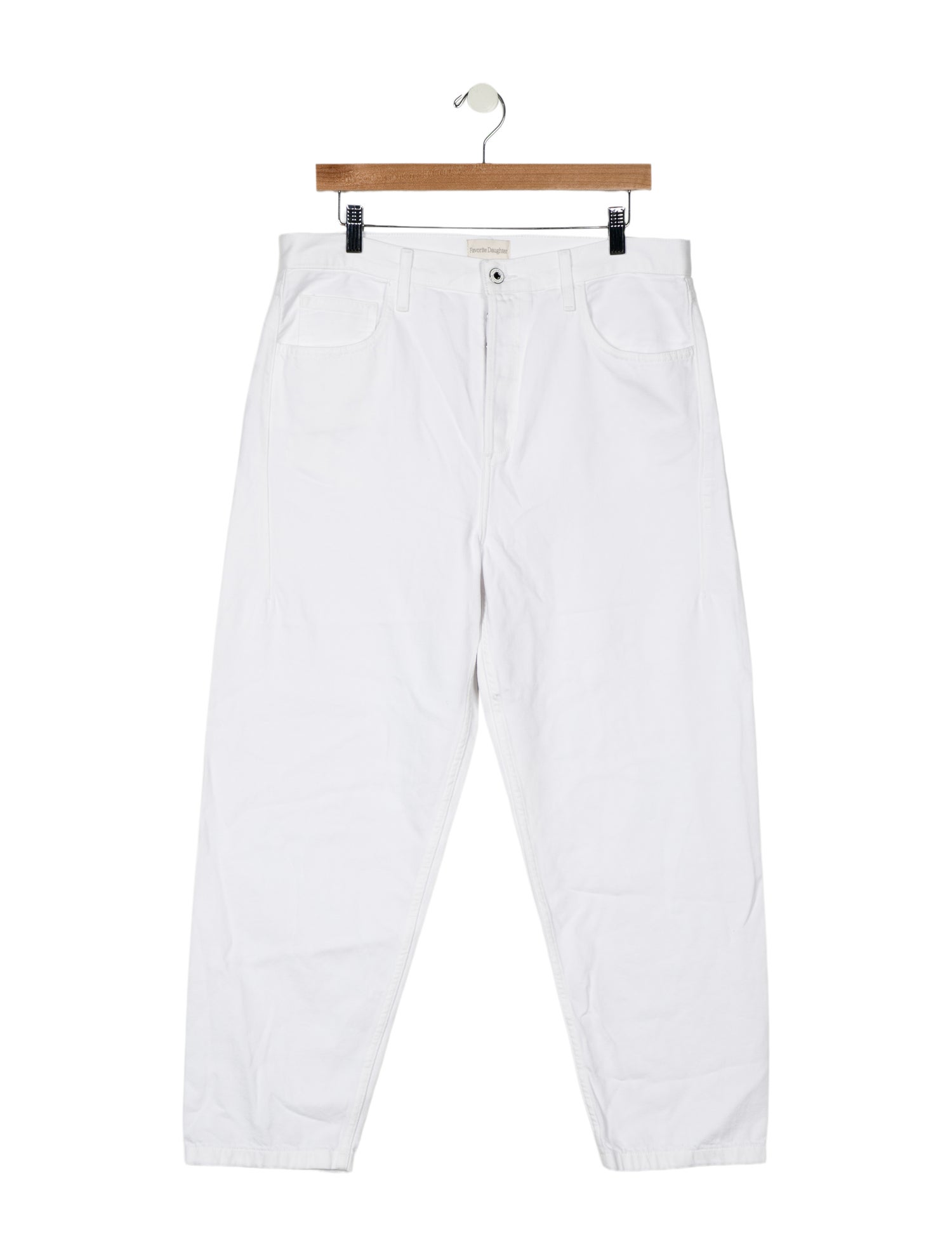 Favorite Daughter High-Rise Straight Leg Jeans