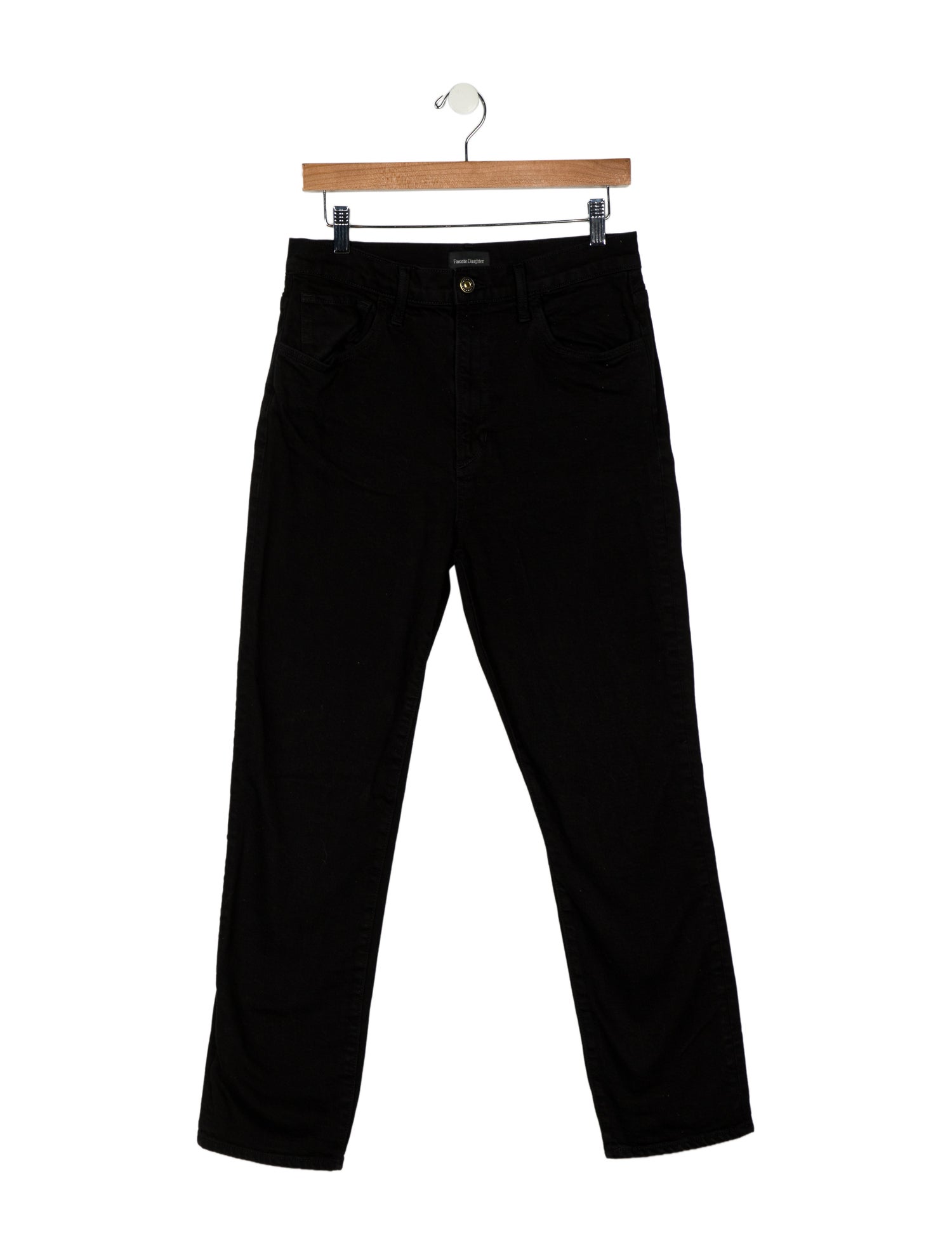Favorite Daughter High-Rise Straight Leg Jeans