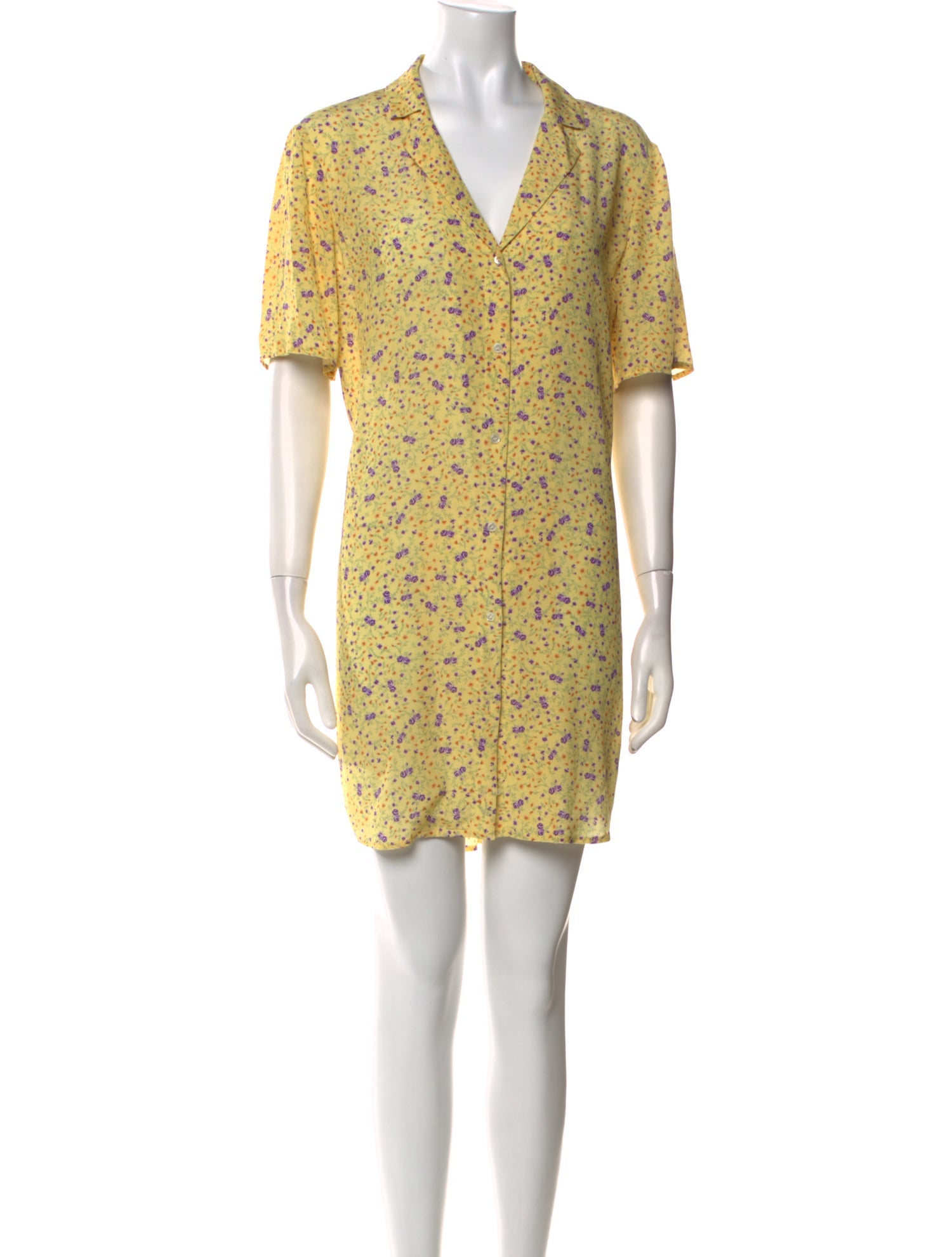 Favorite Daughter Floral Print Mini Dress