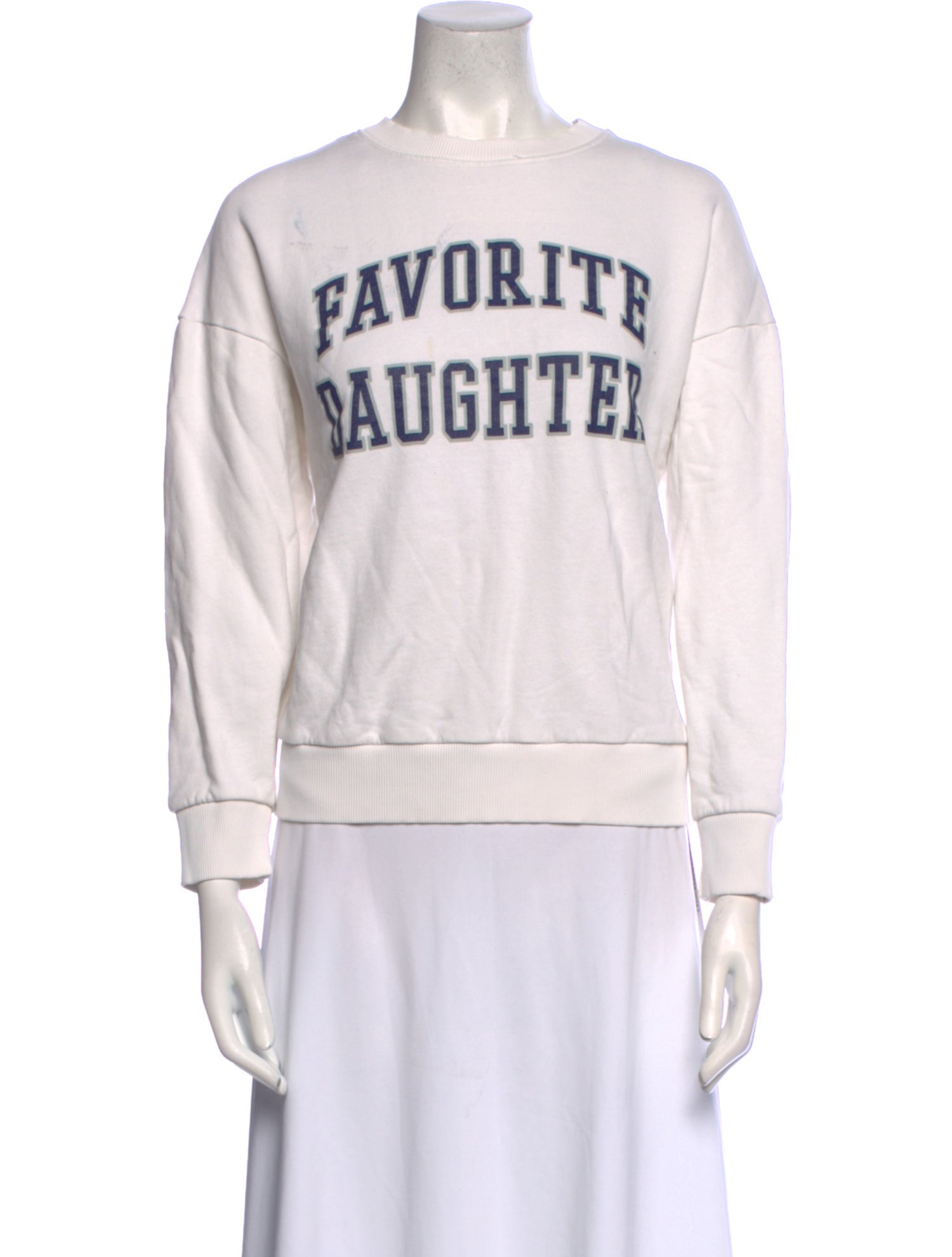 Favorite Daughter Graphic Print Crew Neck Sweatshirt
