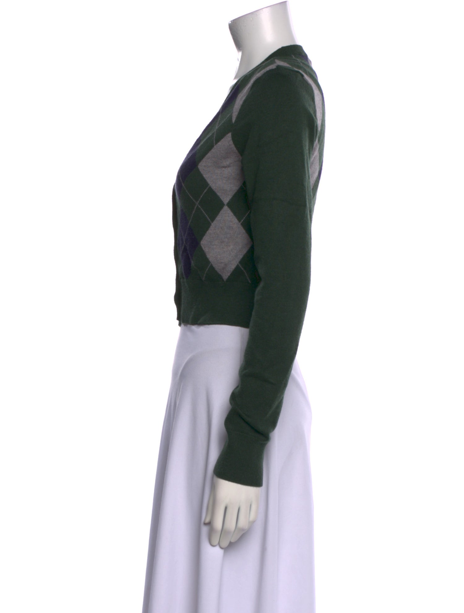 Favorite Daughter Plaid Print V-Neck Sweater