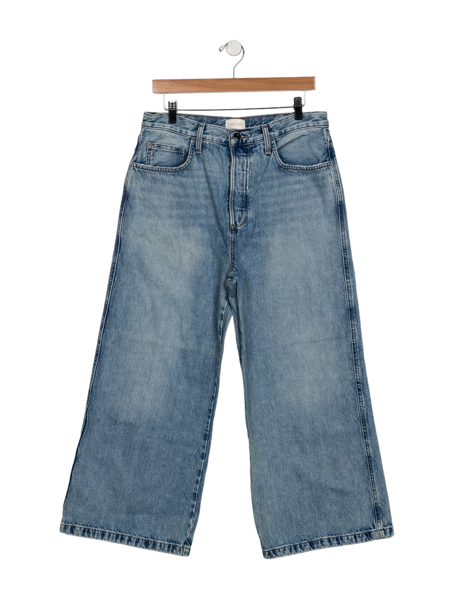 Favorite Daughter High-Rise Wide Leg Jeans