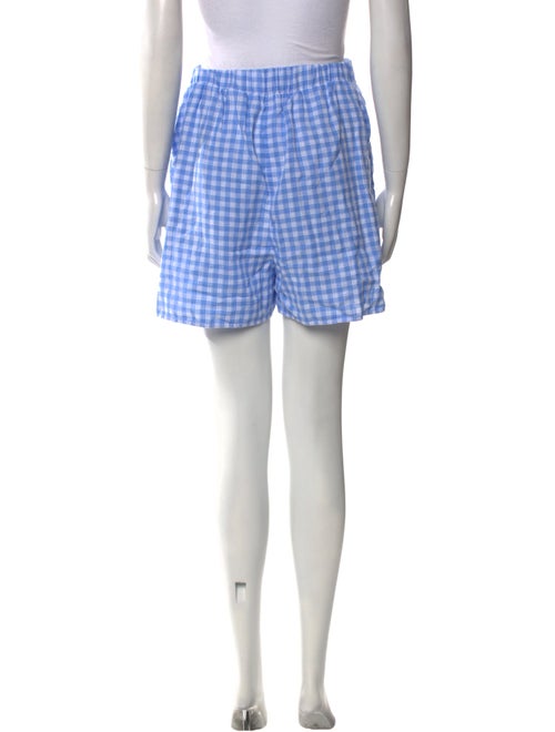 Favorite Daughter Plaid Print Mini Shorts