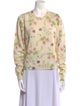 Favorite Daughter Wool Floral Print Sweater