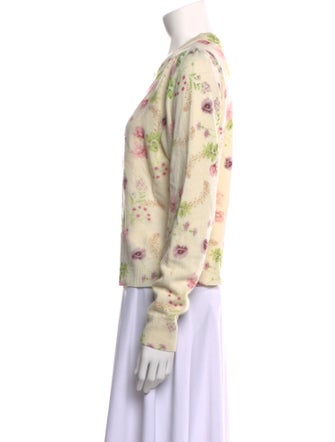 Favorite Daughter Wool Floral Print Sweater