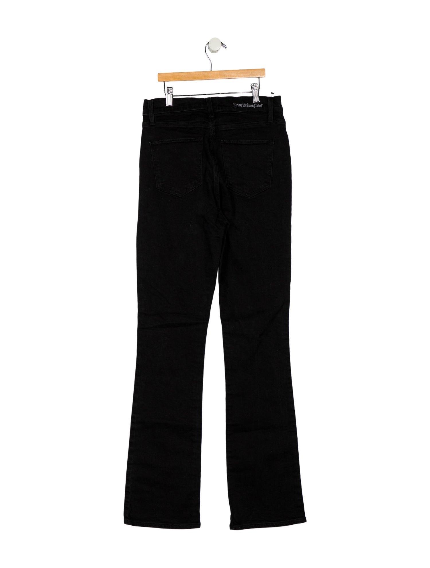 Favorite Daughter High-Rise Straight Leg Jeans
