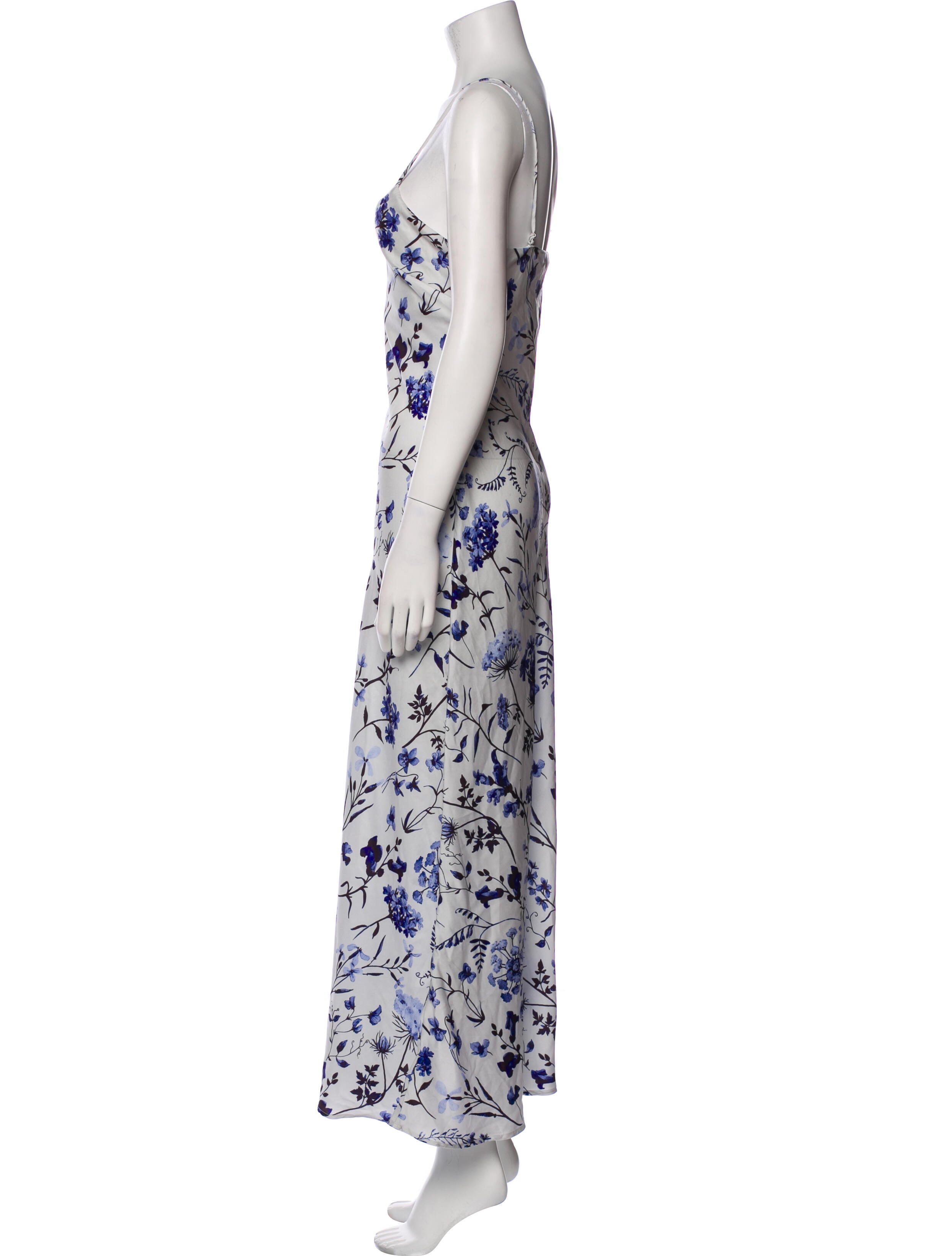 Favorite Daughter Floral Print Midi Length Dress