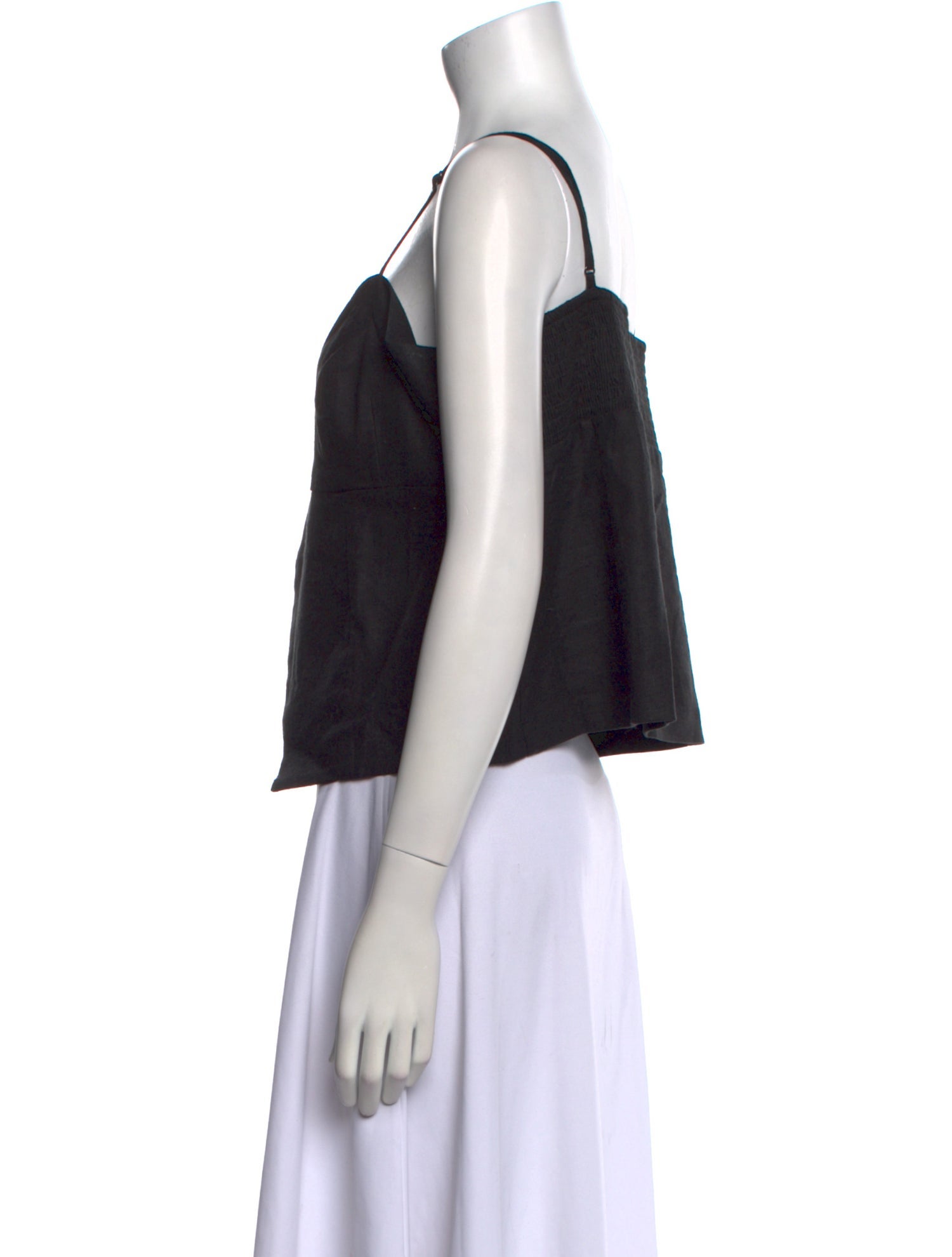 Favorite Daughter Square Neckline Sleeveless Crop Top