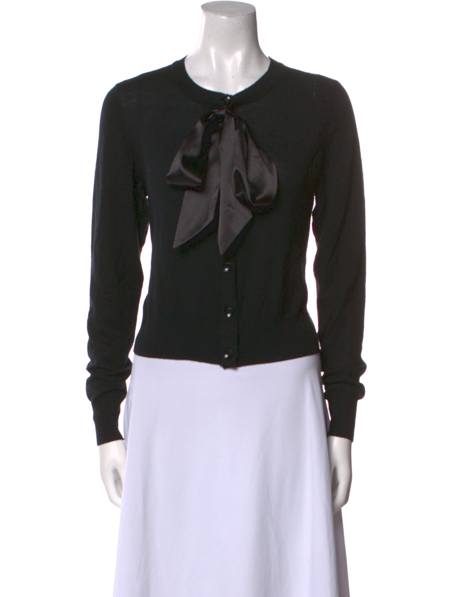 Favorite Daughter Merino Wool Tie Neck Sweater