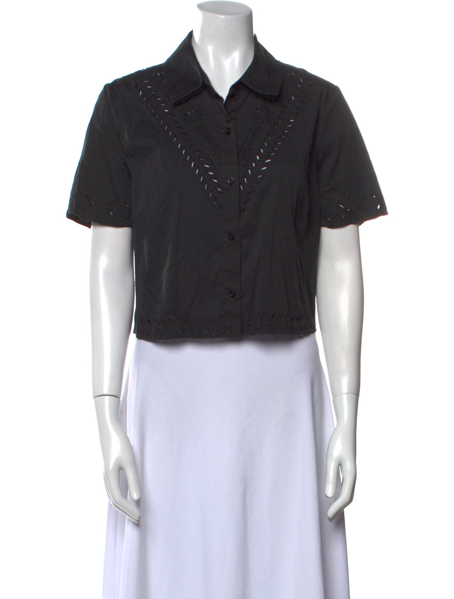 Favorite Daughter Short Sleeve Crop Top