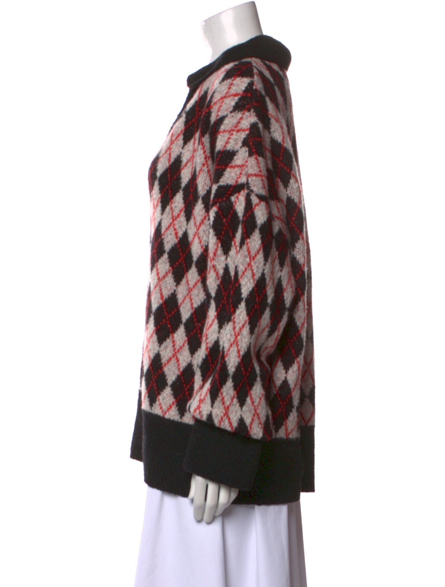 Favorite Daughter Merino Wool Printed Sweater