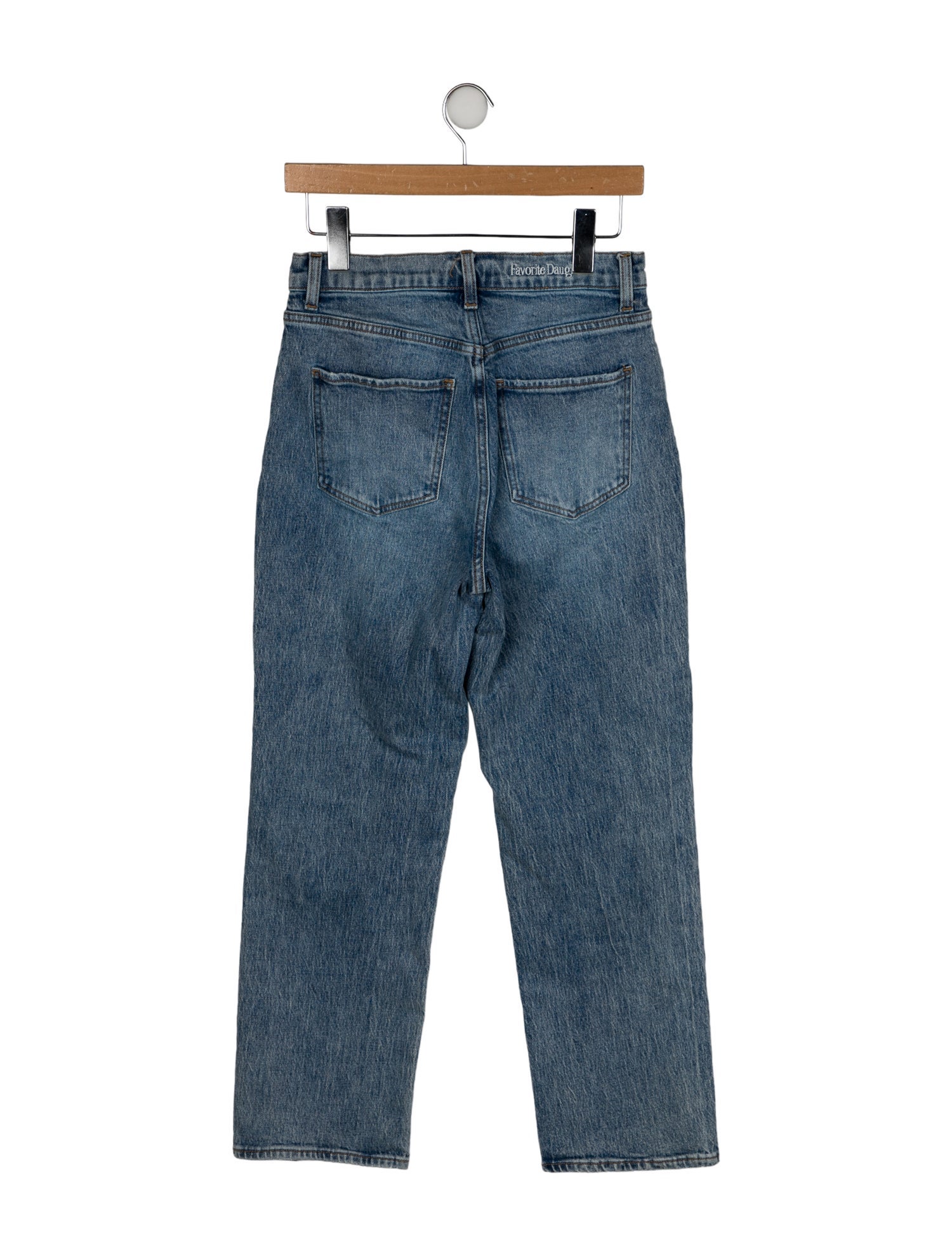 Favorite Daughter Mid-Rise Straight Leg Jeans