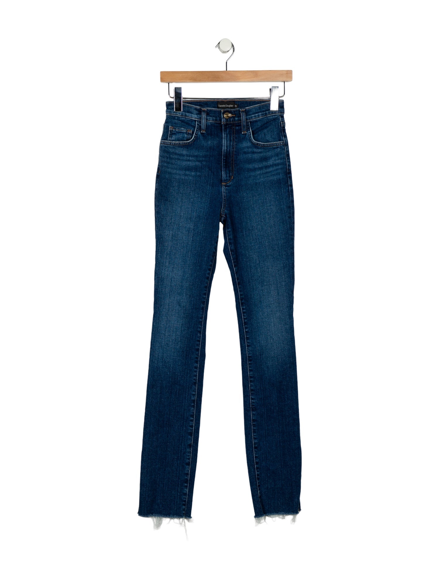 Favorite Daughter Mid-Rise Straight Leg Jeans