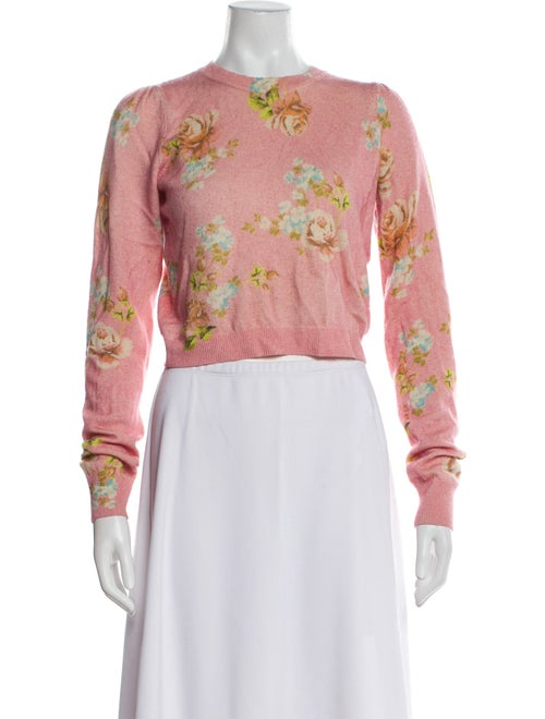 Favorite Daughter Wool Floral Print Sweatshirt