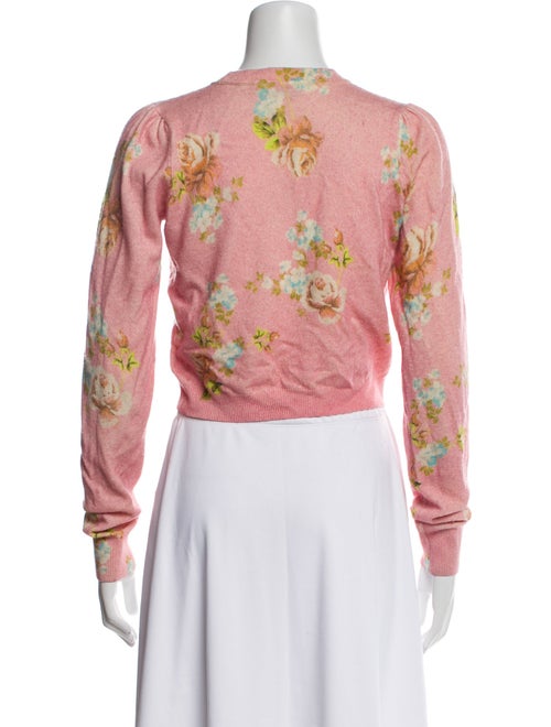 Favorite Daughter Wool Floral Print Sweatshirt