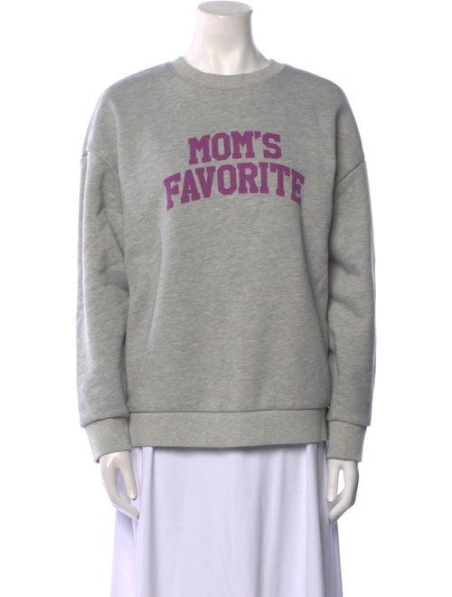 Favorite Daughter Graphic Print Crew Neck Sweatshirt