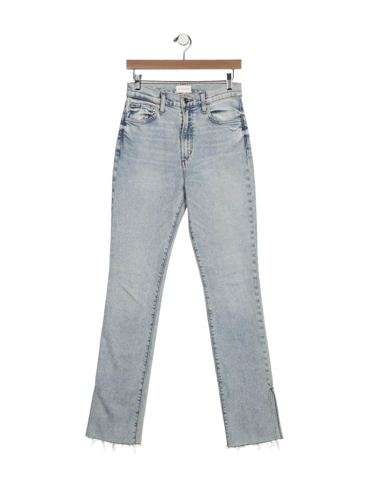 Favorite Daughter High-Rise Straight Leg Jeans