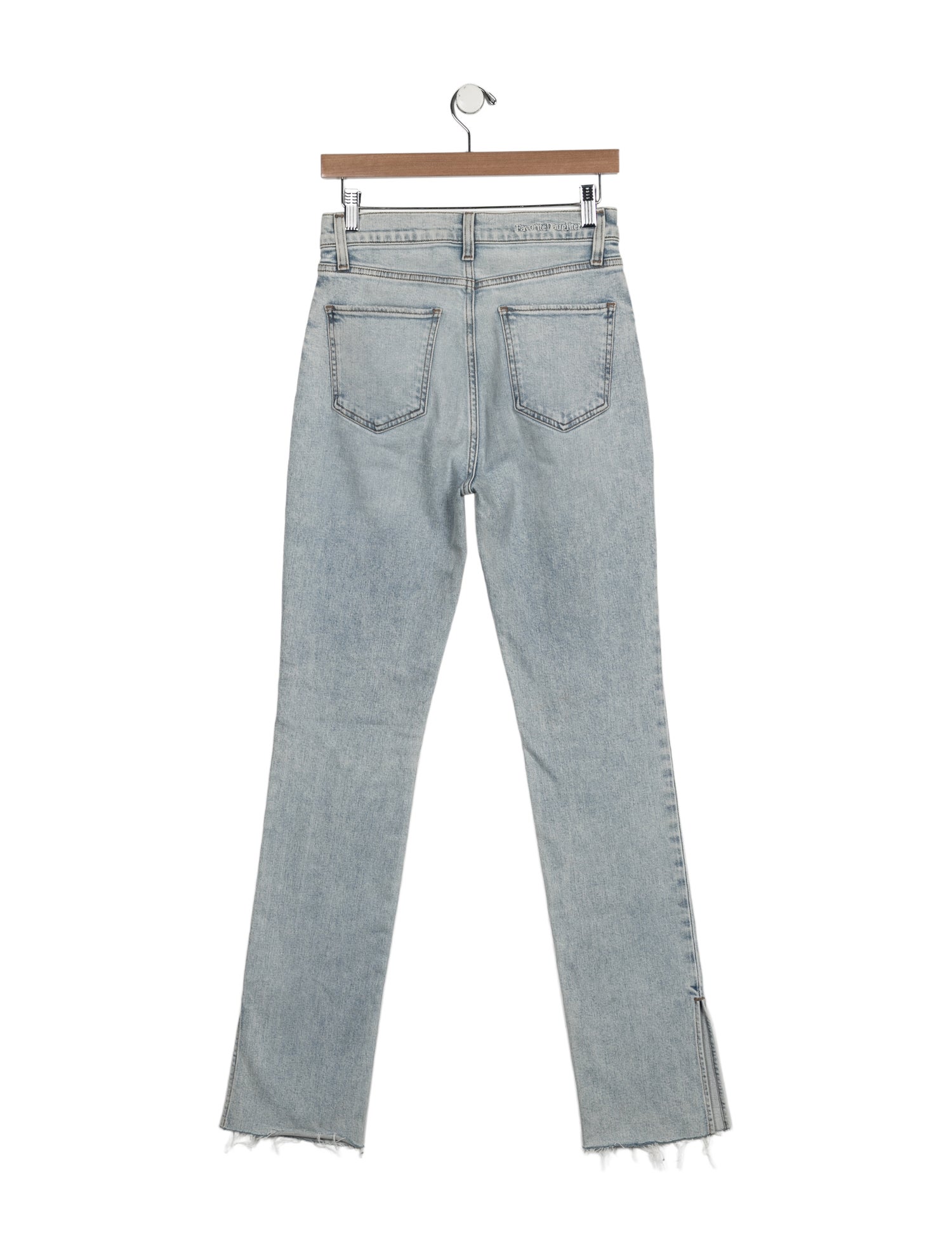 Favorite Daughter High-Rise Straight Leg Jeans