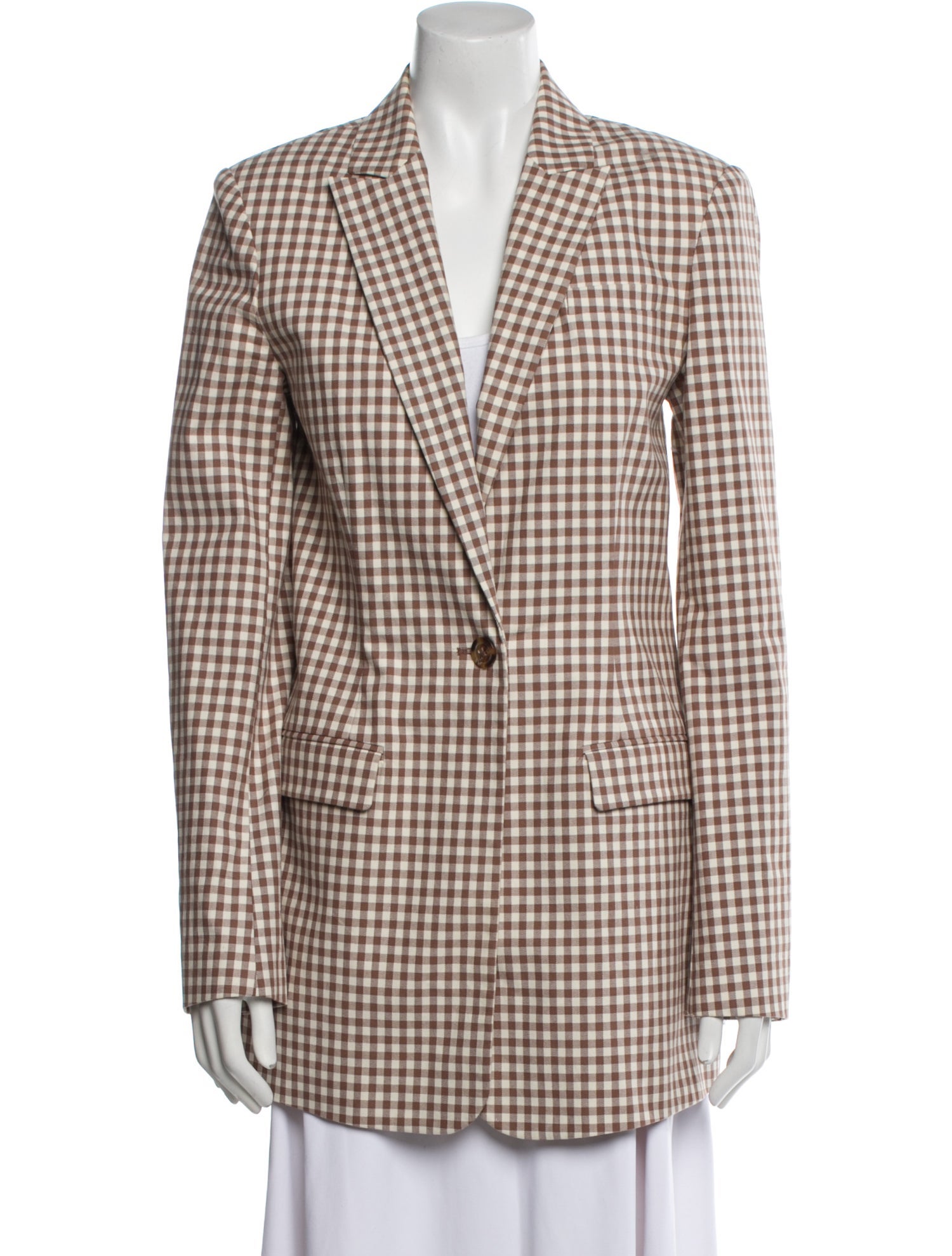 Favorite Daughter Plaid Print Blazer