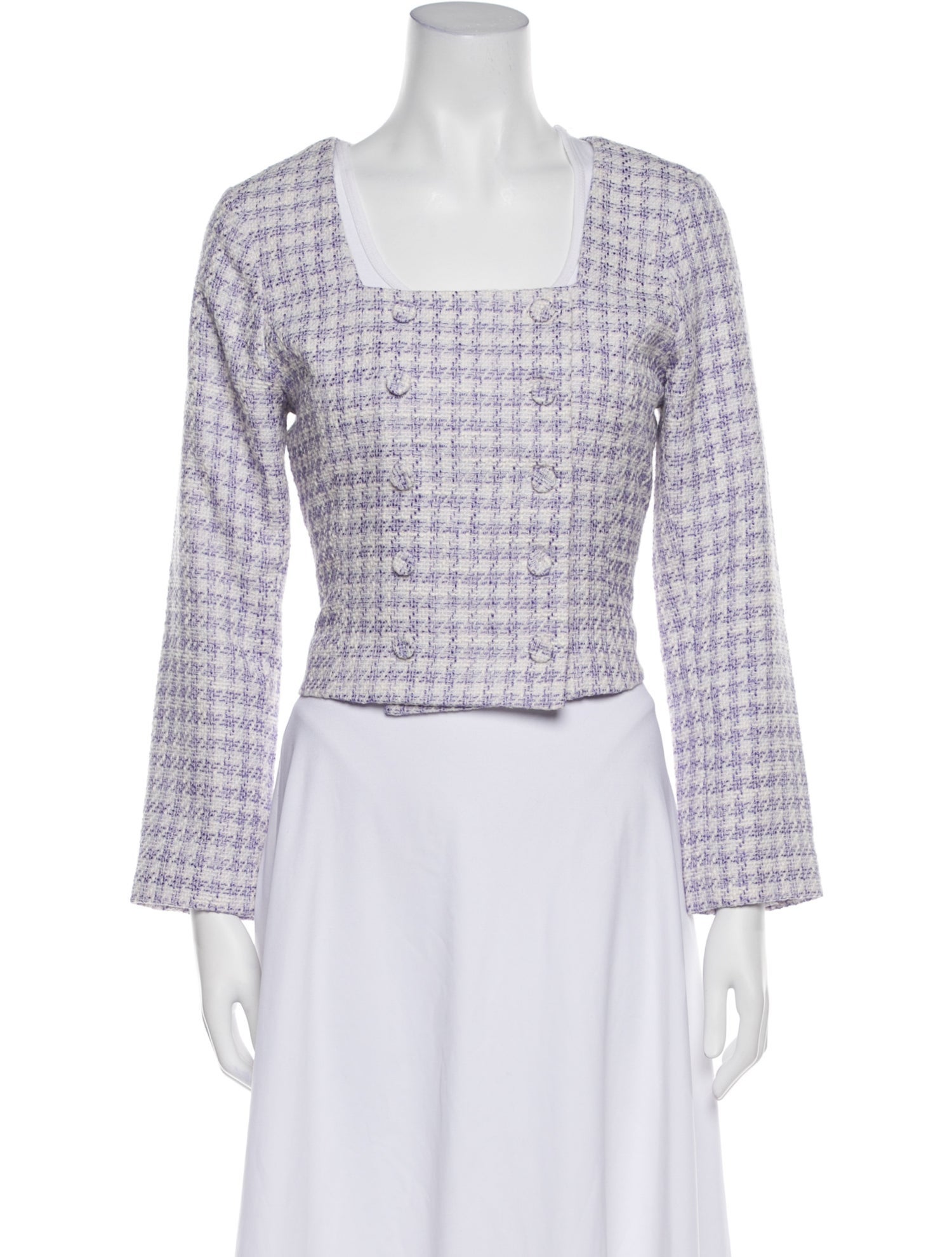 Favorite Daughter Tweed Pattern Evening Jacket