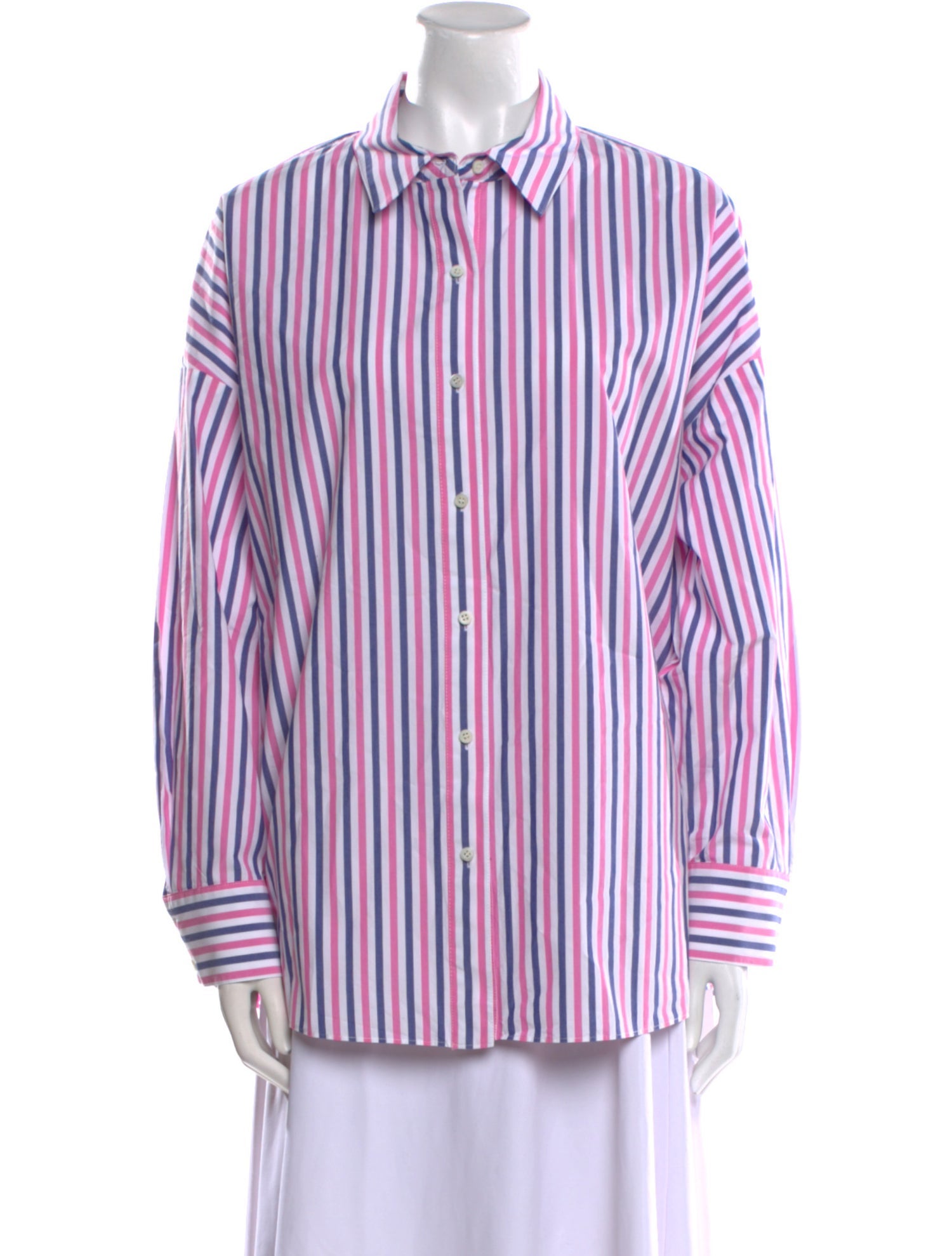 Favorite Daughter Striped Long Sleeve Button-Up Top