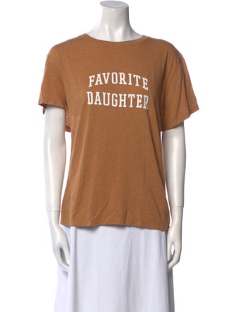 Favorite Daughter Graphic Print Crew Neck T-Shirt