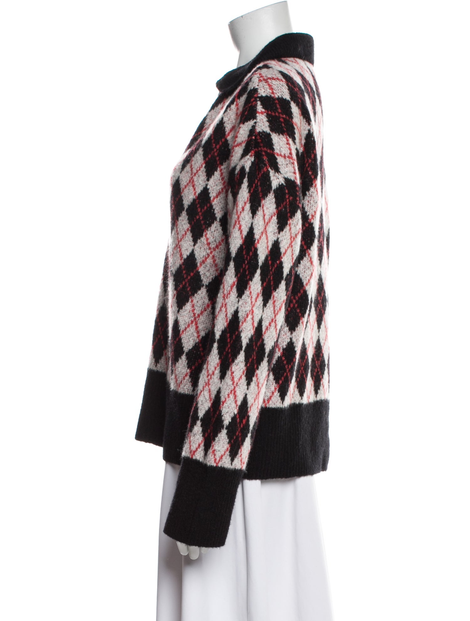 Favorite Daughter Merino Wool Printed Sweater