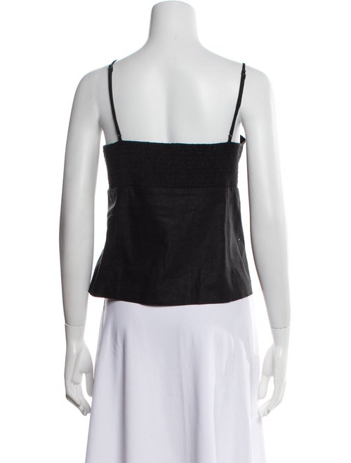 Favorite Daughter Square Neckline Sleeveless Crop Top