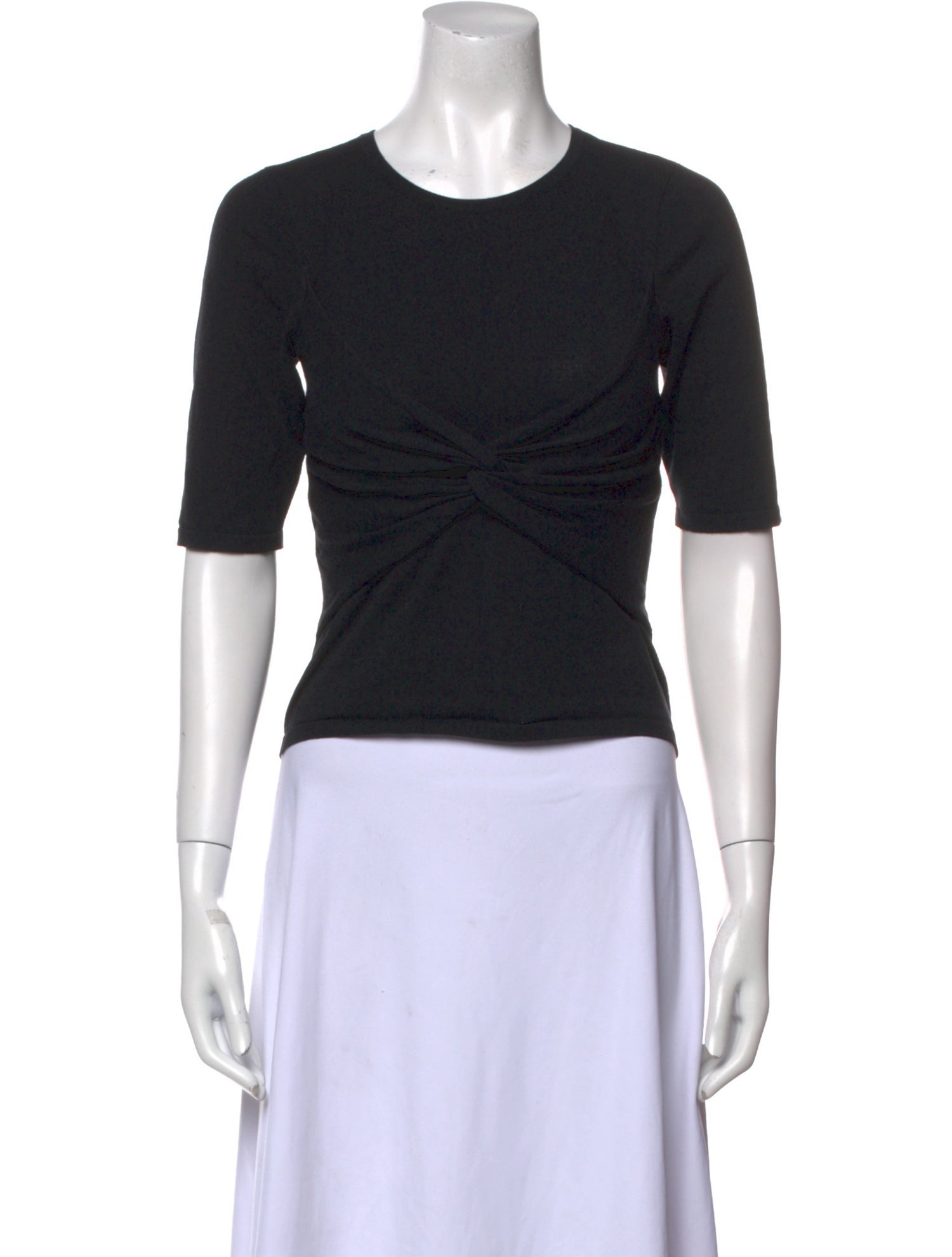 Favorite Daughter Crew Neck Short Sleeve Crop Top