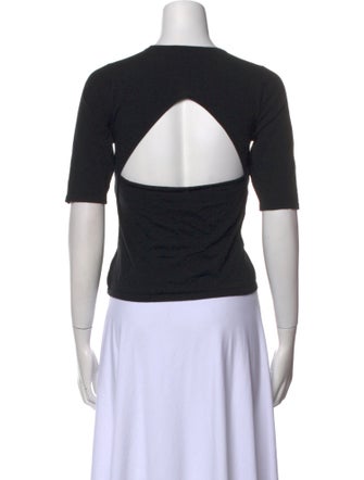 Favorite Daughter Crew Neck Short Sleeve Crop Top