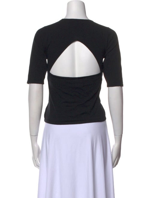 Favorite Daughter Crew Neck Short Sleeve Crop Top