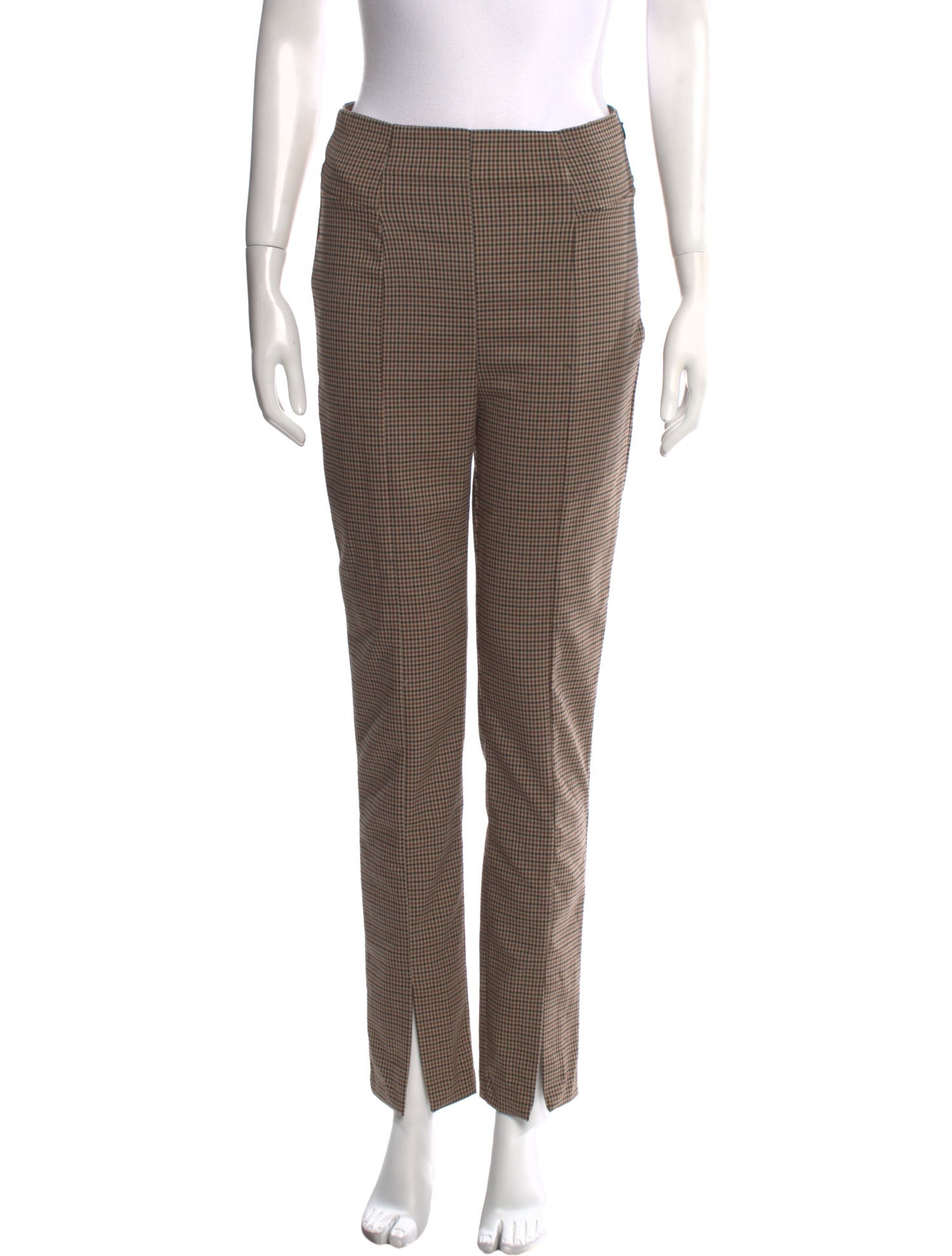 Favorite Daughter Plaid Print Skinny Leg Pants