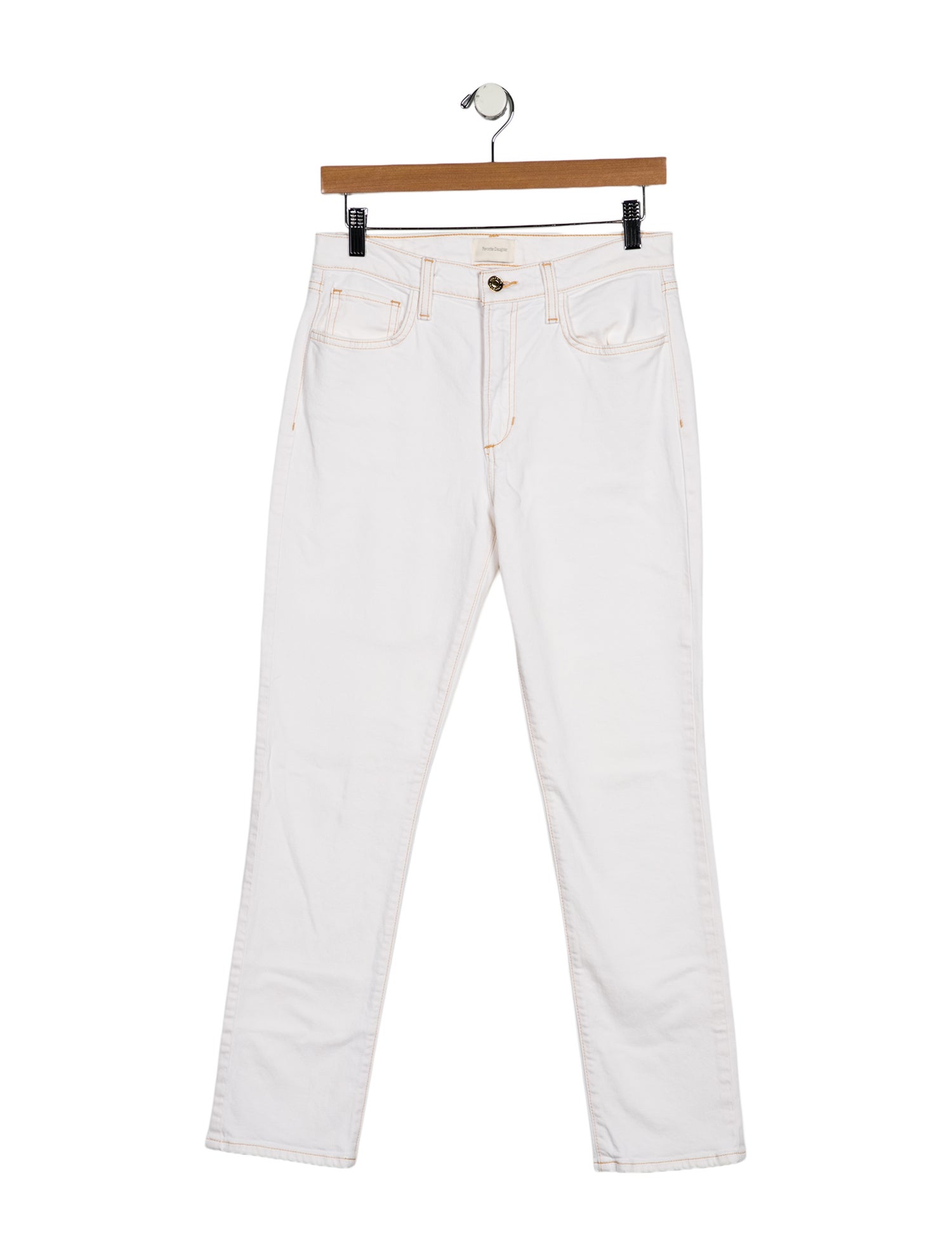 Favorite Daughter Mid-Rise Straight Leg Jeans