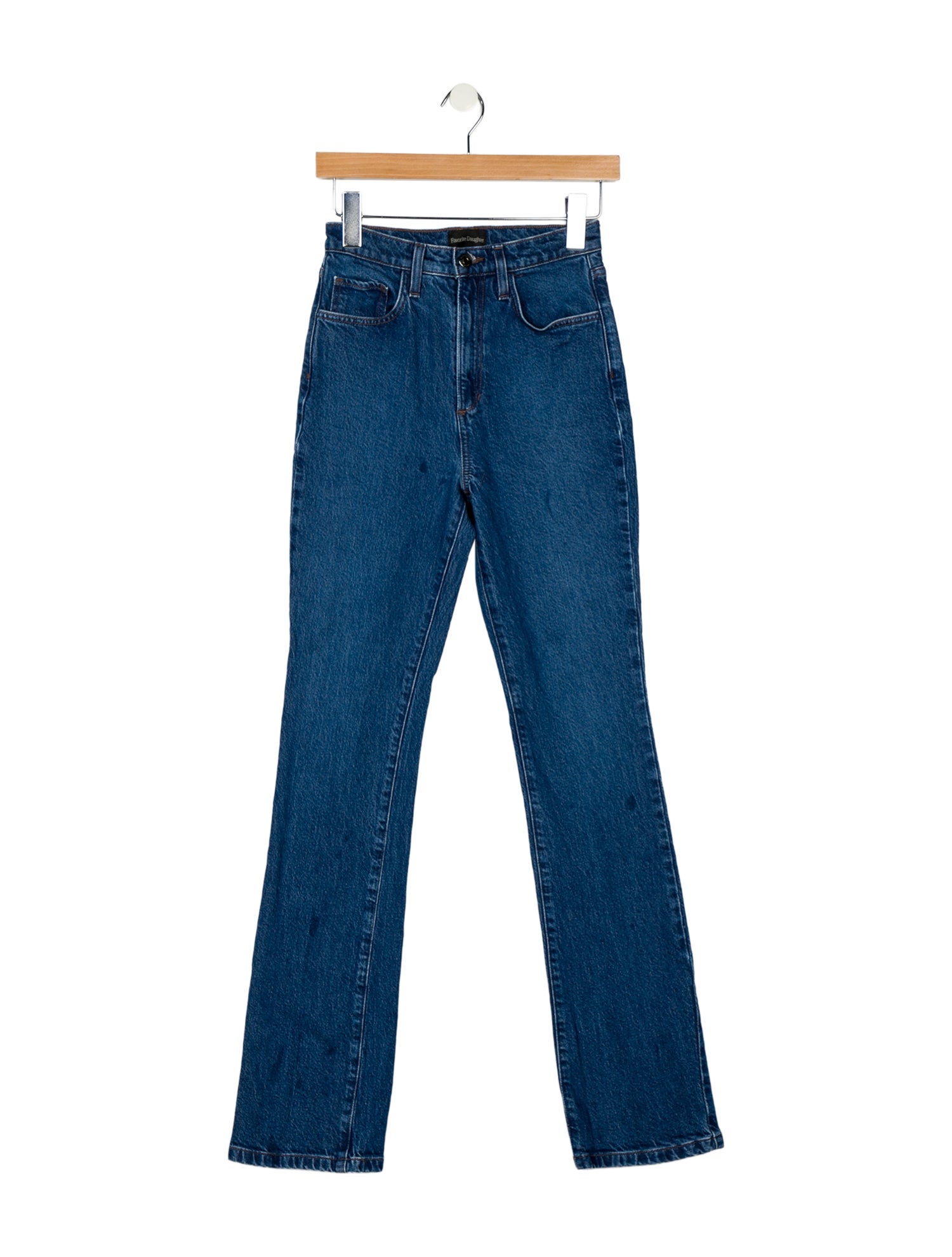 Favorite Daughter Mid-Rise Straight Leg Jeans