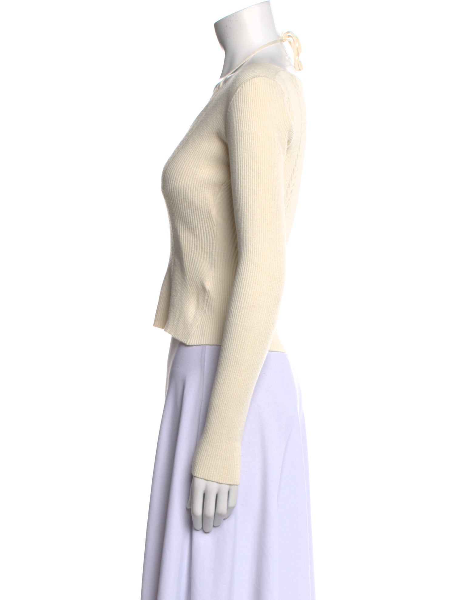 Favorite Daughter V-Neck Long Sleeve Crop Top