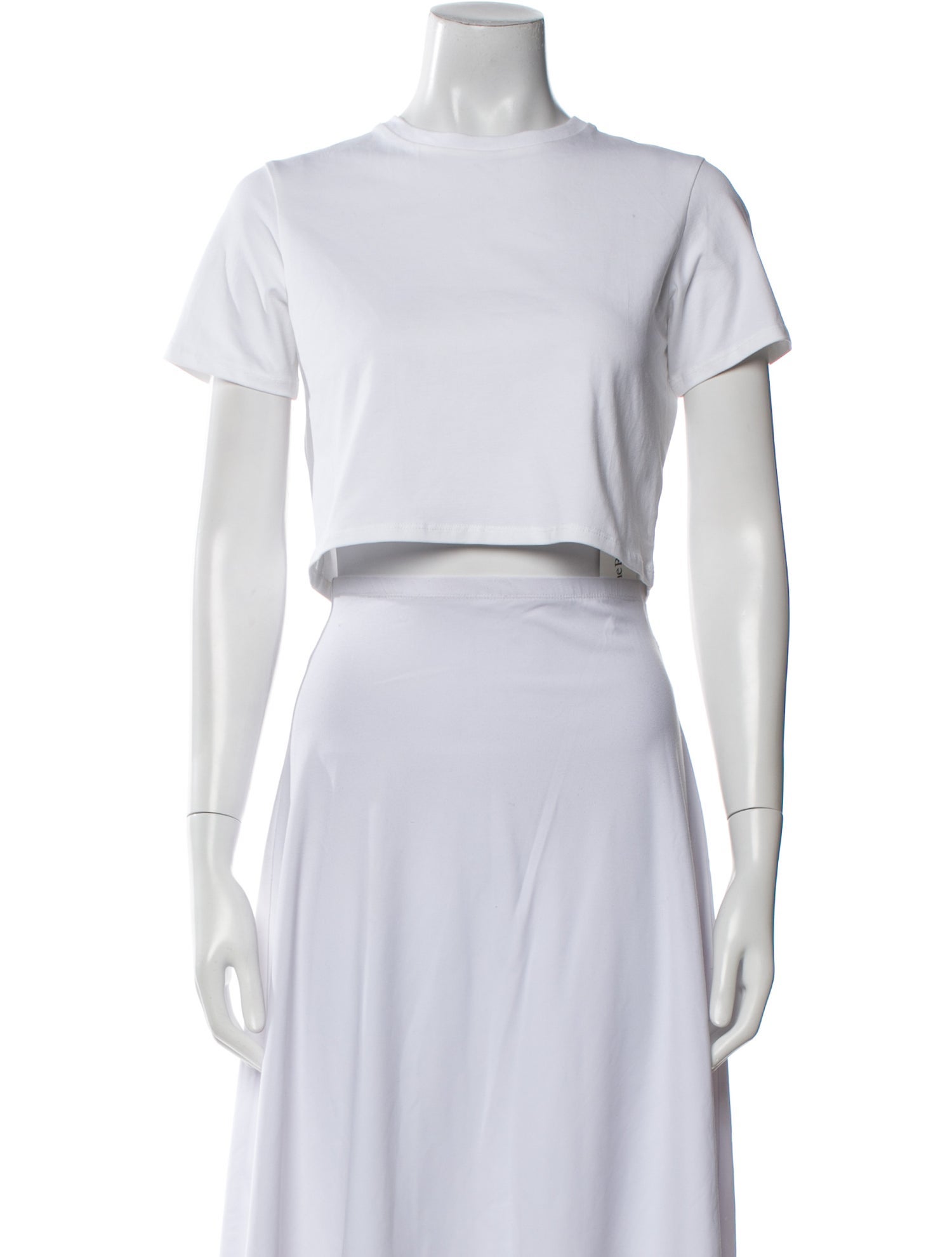 Favorite Daughter Crew Neck Short Sleeve Crop Top