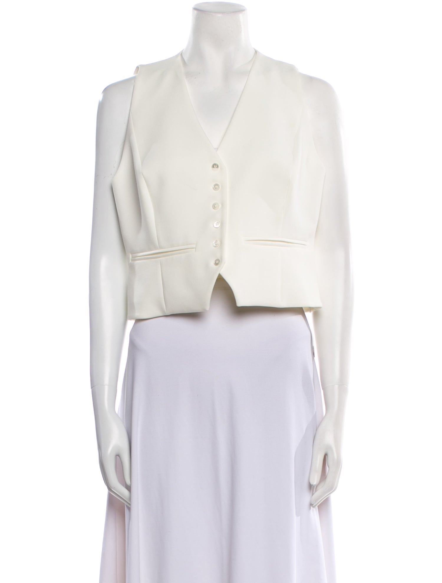 Favorite Daughter V-Neck Sleeveless Crop Top