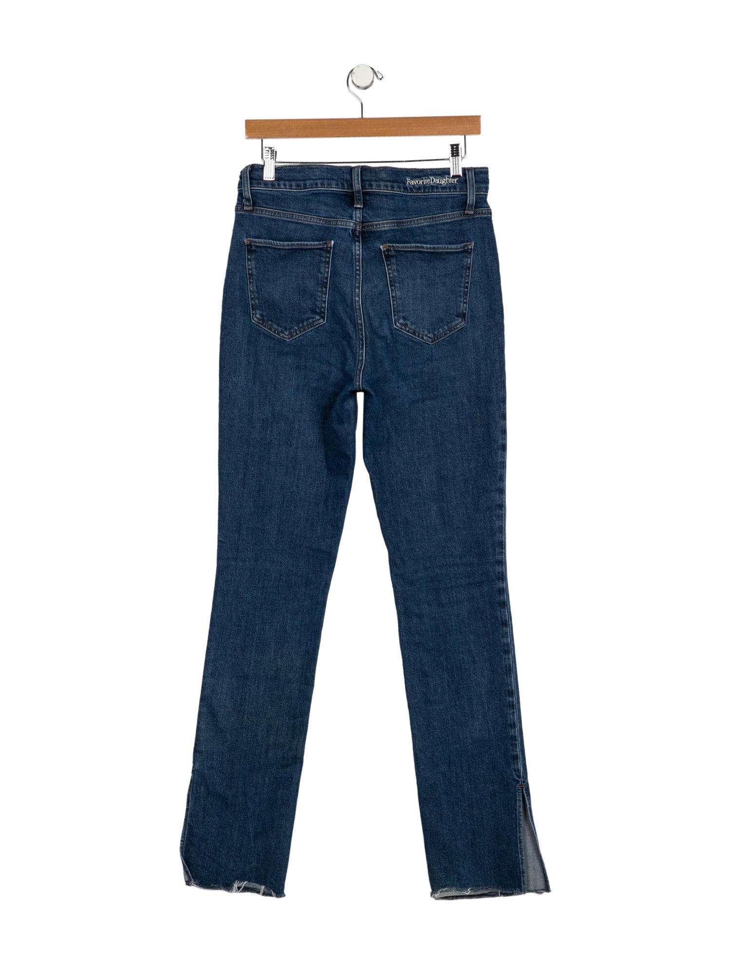 Favorite Daughter High-Rise Straight Leg Jeans