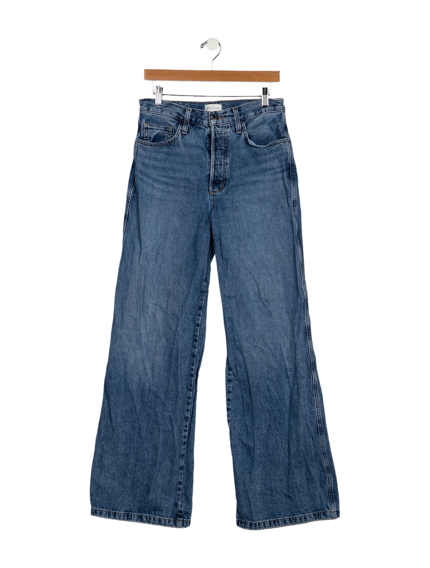 Favorite Daughter High-Rise Wide Leg Jeans
