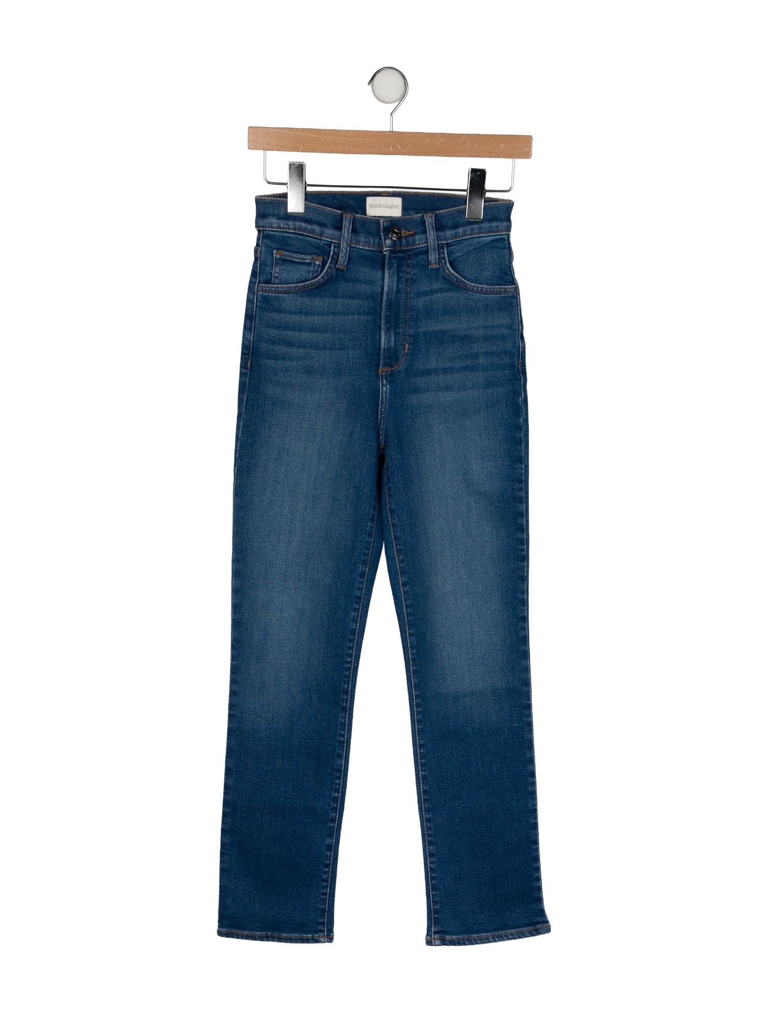 Favorite Daughter High-Rise Straight Leg Jeans w/ Tags